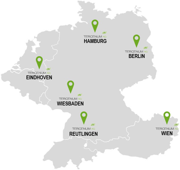 TAG-DACHBENELUX Tecenum Standorte